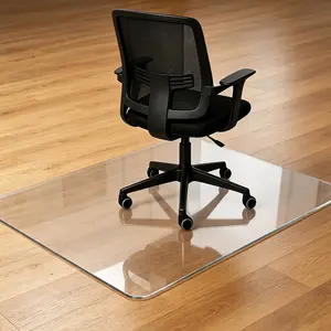 Clear Chair Mat for Hardwood Floors 36"x48" - Office Desk Chair Mat Easy Glide for Rolling Chairs,PVC Floor Protector for Home Office & Computer Use