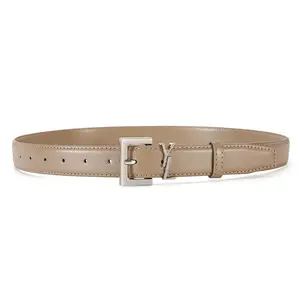 2025 Women fashion belt skirt Simple new decorative jeans with a solid color high-grade belt