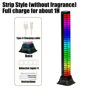 2026 3D Upgraded LED Charging Pickup Light (1-Pack) - Music-Sync Motion, A Must-Have for Fashion Enthusiasts