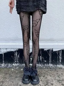 Women's Sexy Cartoon Stockings, Thigh Highs, Unique Underwear Pantyhose, Fashionable Women's Clothing Accessory, Comfortable Daily Wear, Tights