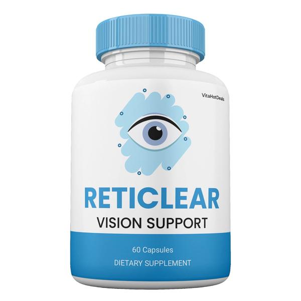 Reticlear Vision Capsules, for Vision, Clarity & Eye Health Support (1 Pack)