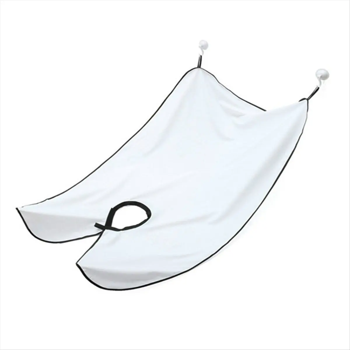 1PCS Men's Grooming Tools Shaving Apron - Skin Friendly, Waterproof, Non-Stick Hair Beard Catcher Cape with Suction Cup for Shaving, Trimming, Easy Disposal (Home Supplies)