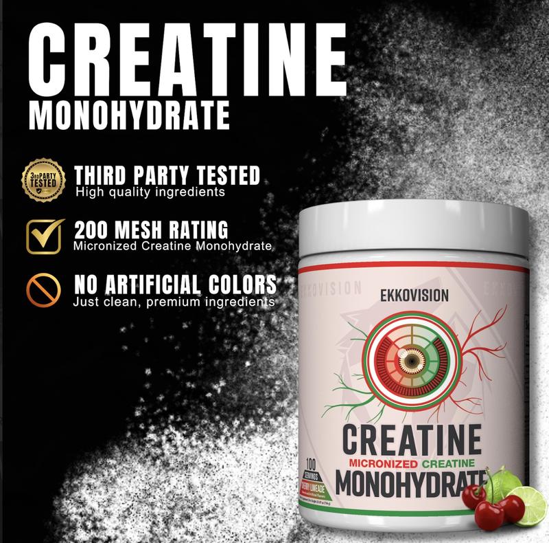 EKKO Creatine Monohydrate - 3rd Party Tested