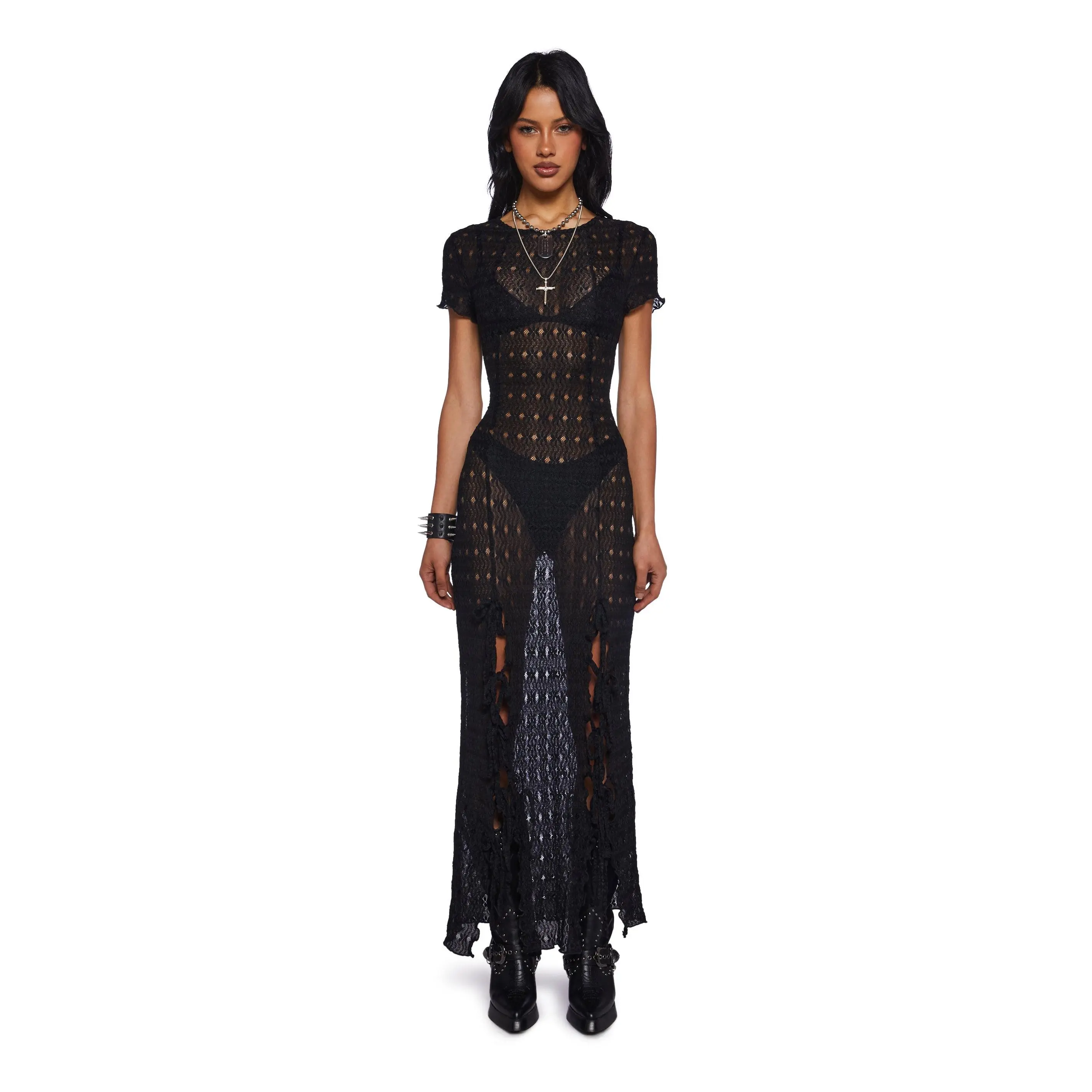 Chill Date Maxi Dress - Black