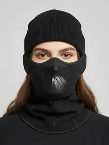 Winter Warm Face Mask, Neck Warmer, Windproof Face Mask, Ear Protection Face Covering Accessories, Outdoor Sports Mask for Skiing, Running, Cycling, Running, Balaclava Face Mask