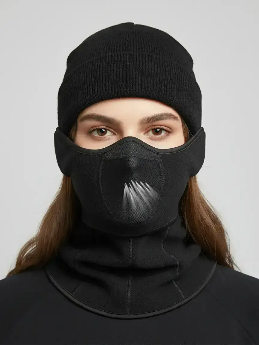 Winter Warm Face Mask, Neck Warmer, Windproof Face Mask, Ear Protection Face Covering Accessories, Outdoor Sports Mask for Skiing, Running, Cycling, Running, Balaclava ski masks, Balaclava Face Mask