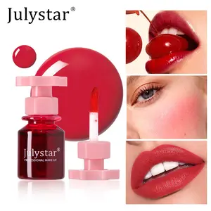 6-Color Watery Lipstain, Hydrating Long-Lasting Tint, Non-Sticky Glossy Finish, Buildable Juicy Lip Color, Smudge-Proof Lightweight Formula, Lipgloss, Lipstick