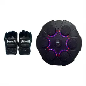 Music Boxing Four-Target Training Machine with Gloves - Wall Mount Fun Fitness for Kids,Music Boxing Machine，Boxing， Wall Mount Boxing Machine - Smart Fun Fitness Gear for All Ages,Interactive Boxing Trainer - Enhance Workout Fun with Free Boxing Gloves