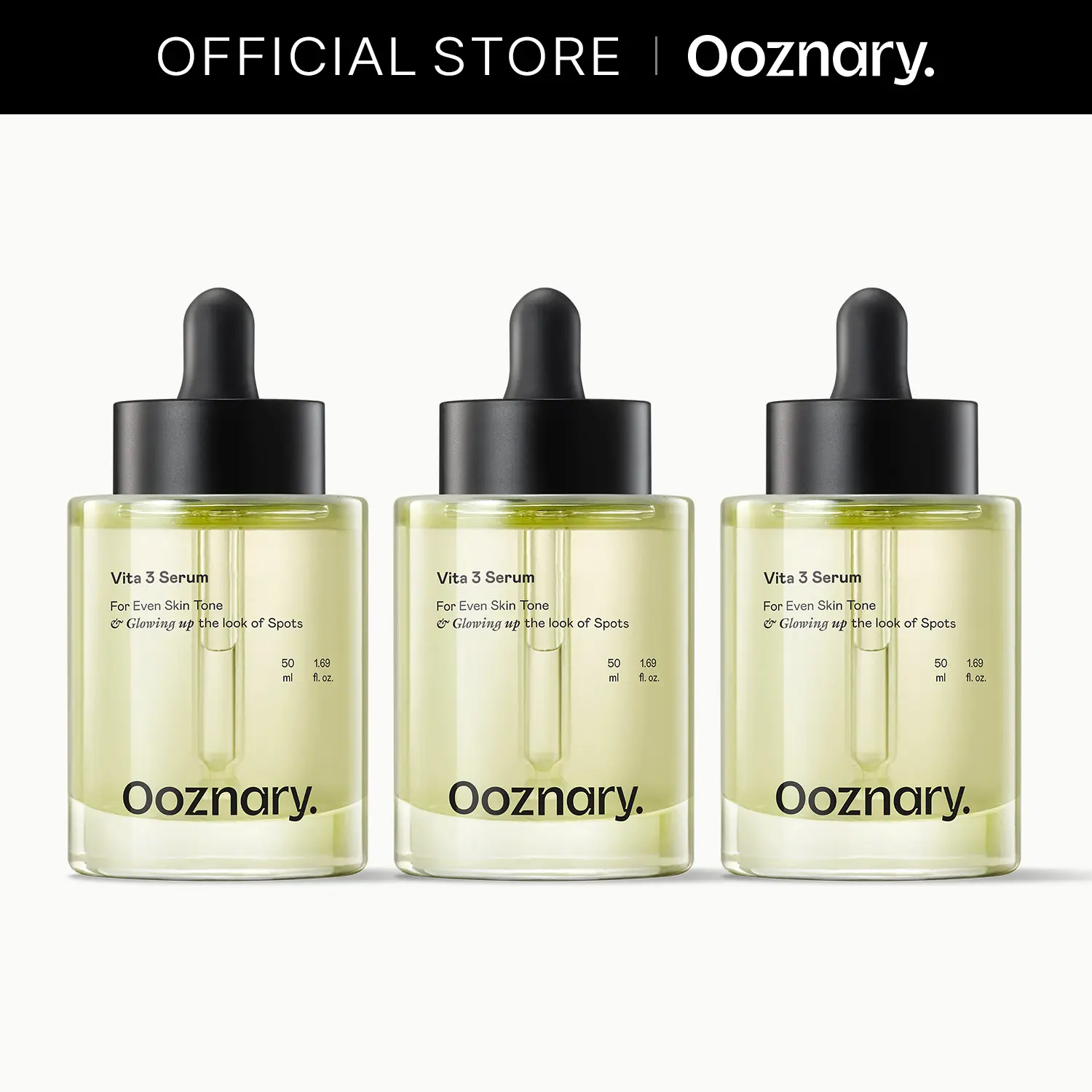 Trio Set] Vita 3 Serum with Niacinamide and 2 kinds of Vitamin C plus  Glutathione for Uneven Skin Tone & Dull Skin | Korean Skin care | 1.69  fl.oz 50ml - TikTok Shop
