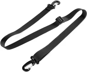 Straps Replacement Adjustable Strap for Briefcase Messenger Bag, Black