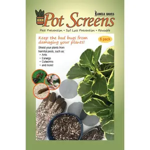 Uncle Dave's Pot Screens- Ideal for Pots, Planters, Bonsai and Any Plant Containers