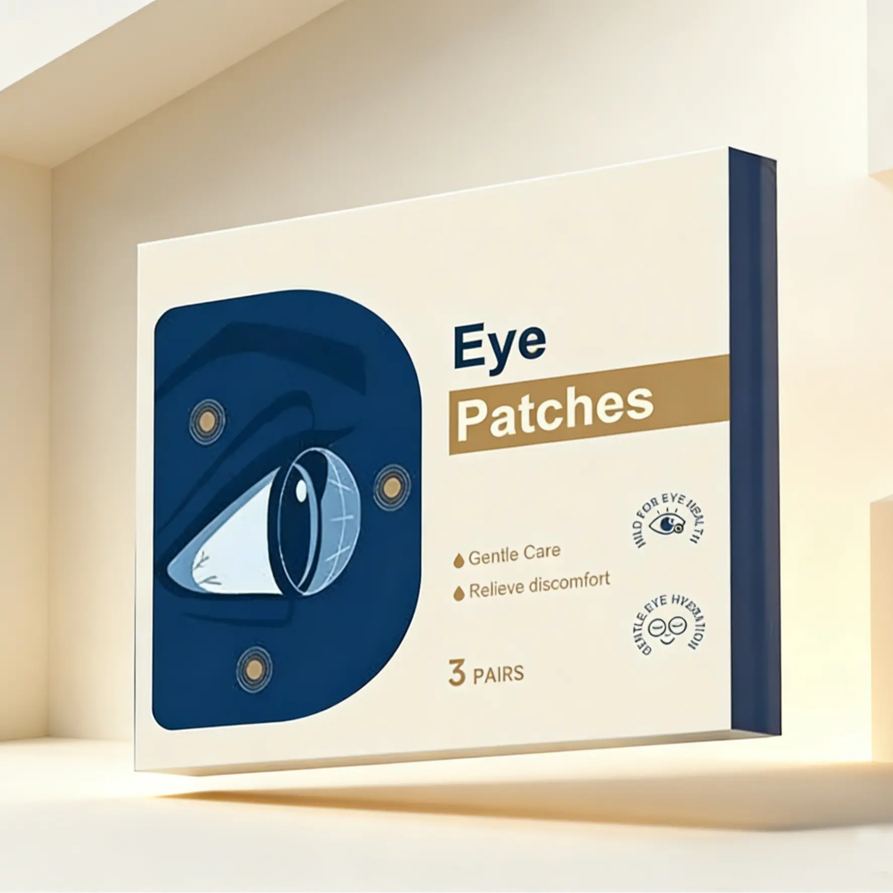 Cooling Eye Patches, Gentle Moisturizing Comfort, Daily Care Portable, Home Essential Eyecare, Eye Protection Patches, Under Eye Patches, Eye Care Product