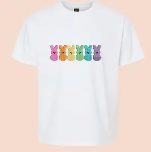 Embroidered Personalized Easter Peeps  Shirt