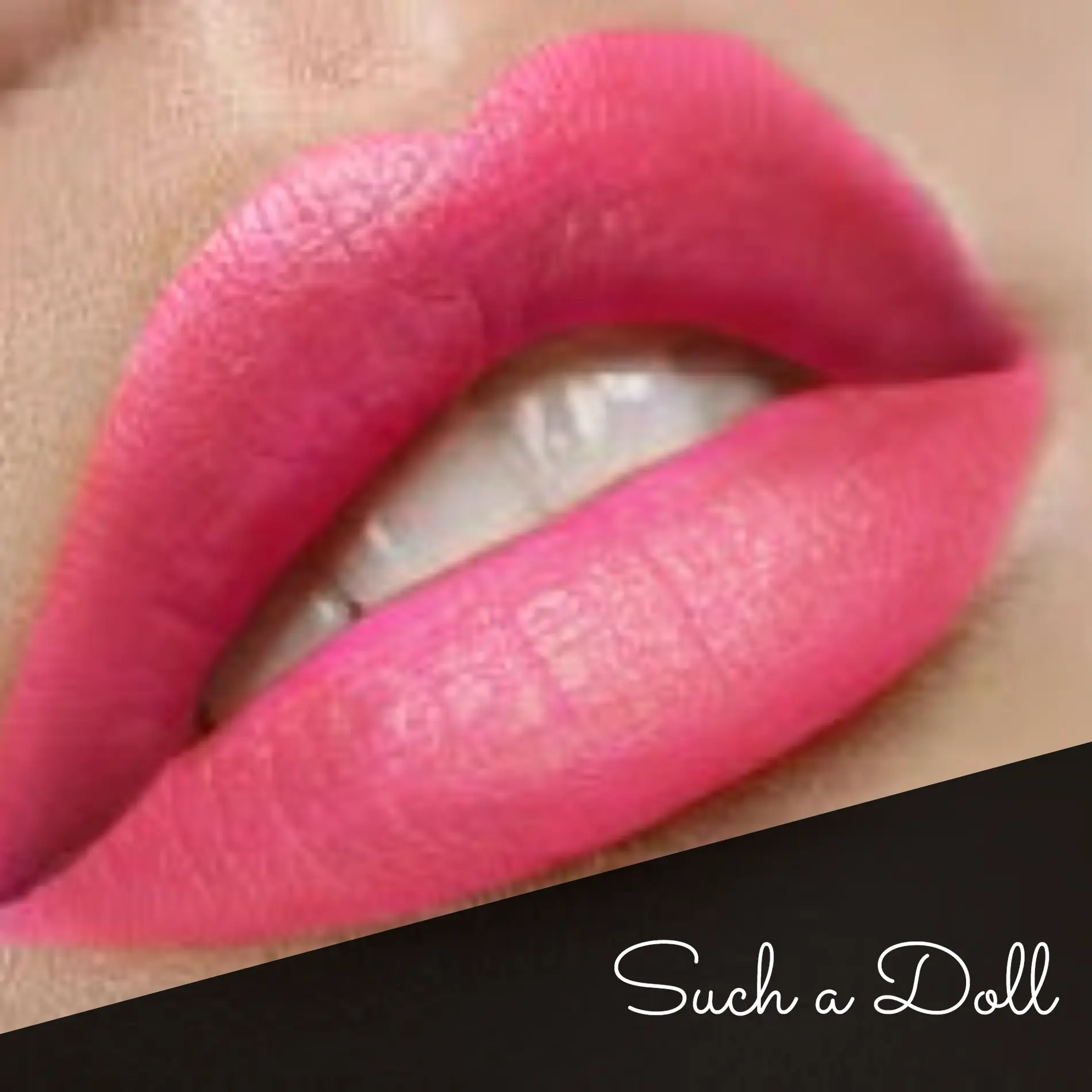 By The Clique Premium Long Lasting Pink Matte Liquid Lipstick | Bright Pink | Such A Doll |  Vegan, Gluten Free, Cruelty Free