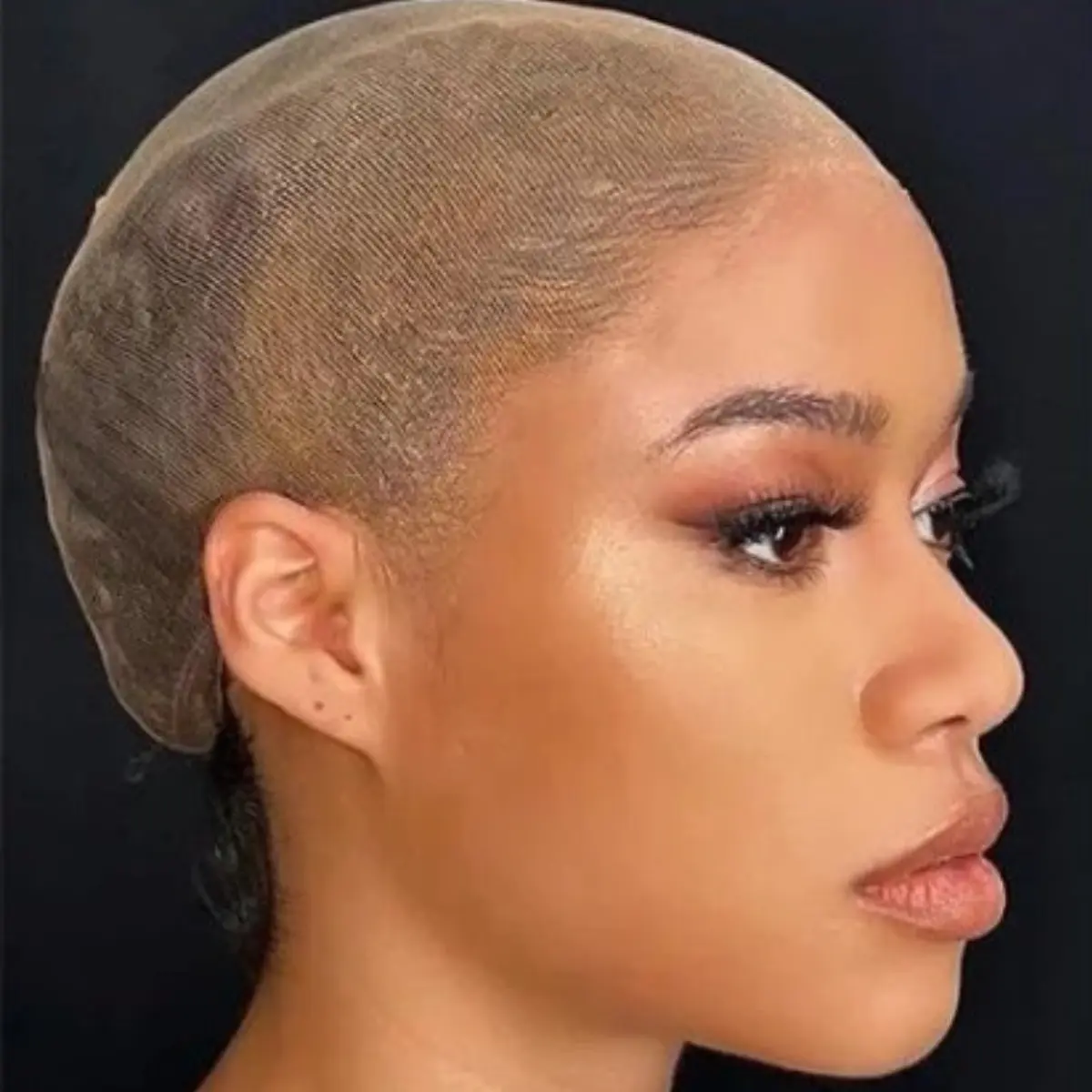 Sunber Skinlike Real HD Wig Cap Ultra-Thin Stocking Wig Caps Stretchy Nylon Wig Caps For Women