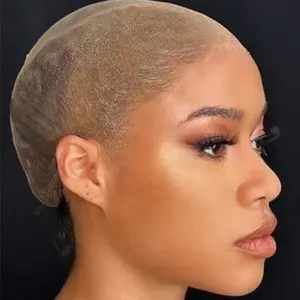 Sunber Skinlike Real HD Wig Cap Ultra-Thin Stocking Wig Caps Stretchy Nylon Wig Caps For Women