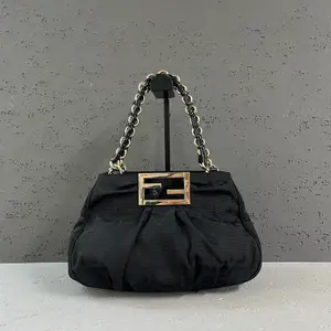 Pre-owned FENDI Canvas Shoulder Bags 7.8'' R2879 Shoulder Bag C14303868049 0401 T4 Kay