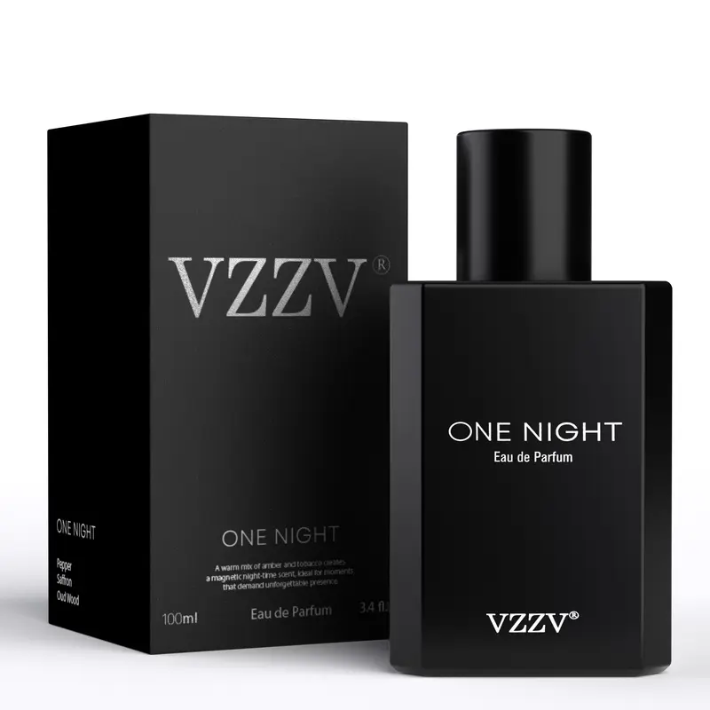 VZZV ONE NIGHT Men's Perfume | The Luxury Scent for Men, Long Lasting Cologne Made for Nights Out, Dates & Everyday Wear