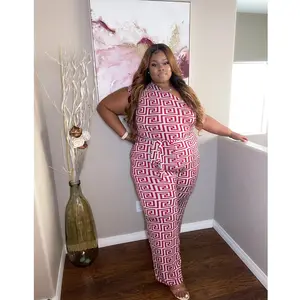 Burgundy + size jumpsuit