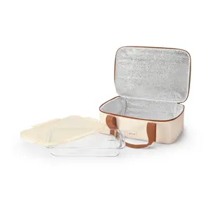 Color Lock® Glass 9x13 Bakeware With Carrier Set