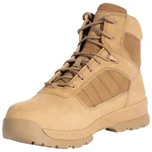 Rothco Guardian Coyote Brown 6 Inch Tactical Boot - H20 Lock Waterproof, Molded EVA Footbed And EVA Midsole, Ground Lock Terrain Endurance System, Workwear  Footwear Design Leather Closed Worker Shoe Boots