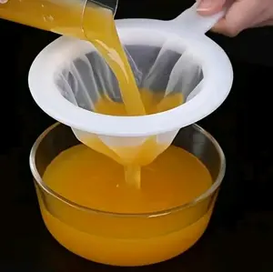 100 Mesh Fine Mesh Filter, Hanging Strainer, Suitable for Home Brewing, Premium Kitchen Sieve Filter for Wine, Tea, Soy Milk, Baking, Kitchen Strainer, Fine Mesh Filter, Food Strainer, Juice Flour Filter, Tea Juice Flour Soy Milk Strainer, Kitchen