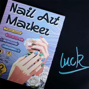 12 Color Acrylic Paint Pen Set, Nail Polish Pens, Nail Dotting Doodle Pens, Drawing Inner Line Pens, Manicure Tools, Nail Art, Nail Art Diy