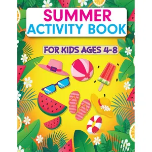 Summer Activity Book For Kids Age 4-8: A Big Summer Dot To Dot, Coloring, Mazes, Spot the Difference, Word Search and Count & Number Tracing Activity ... For 4-8 Year Old Kids | Fun Girls & Boys Gift Paperback – May 12, 2022