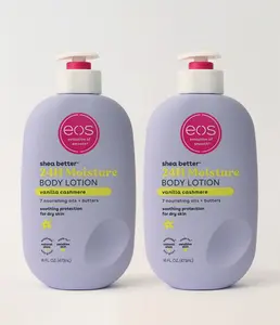 Vanilla Cashmere Body Lotion 2-Pack Bundle, Body Care Moisture Shea Butter lotions vanilla lotion eos lotion