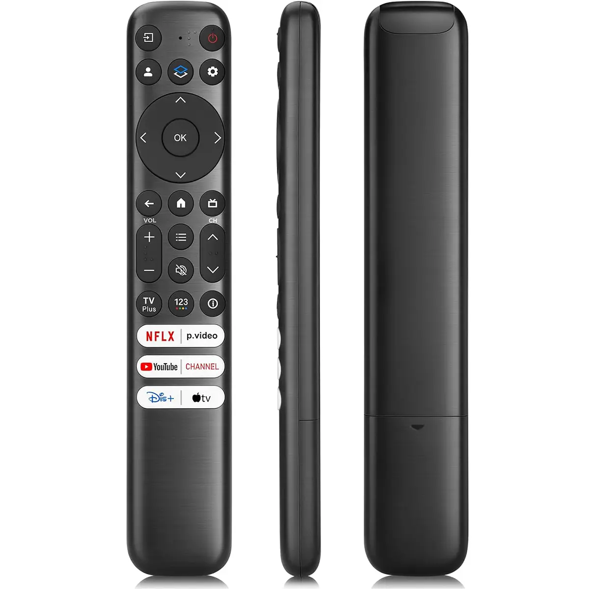 Replacement Only for TCL Google TV Remote Control,RC813 Compatible with TCL QM8/QM7/S5/S4/S3/Q7/Q6/Q5 4K UHD HDR LED QLED QD-Mini LED Full-HD Smart TVs