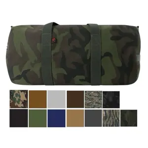Rothco Canvas Shoulder Duffle Bag - Heavy-Duty Traveling Bag with Removable & Adjustable Strap, 15-24 Inch Sizes, Military-Style Storage