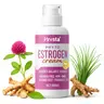 Women's Plant-Based Estrogen Moisturizer Cream with Wild Yam - 96-Pump Dispenser for Menopause Relief, PMS Support - Black Cohosh, Dong Quai, Red Clover - Vegan, Paraben-Free