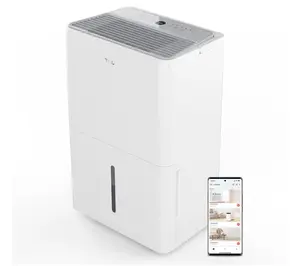 TCL 4,500 Sq. Ft. 50-Pint Energy Star Smart Dehumidifier TCL 4,500 Sq. Ft. 50-Pint Energy Star Smart Dehumidifier