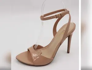 Whiskey Lullaby Nude Strap Heel Sandal