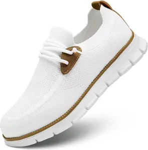 Mens Casual Loafers Shoes Slip On Fashion Walking Dress Sneakers Business Oxfords Work Lightweight Soft Sole Zapatos with Memory Foam Cushioning