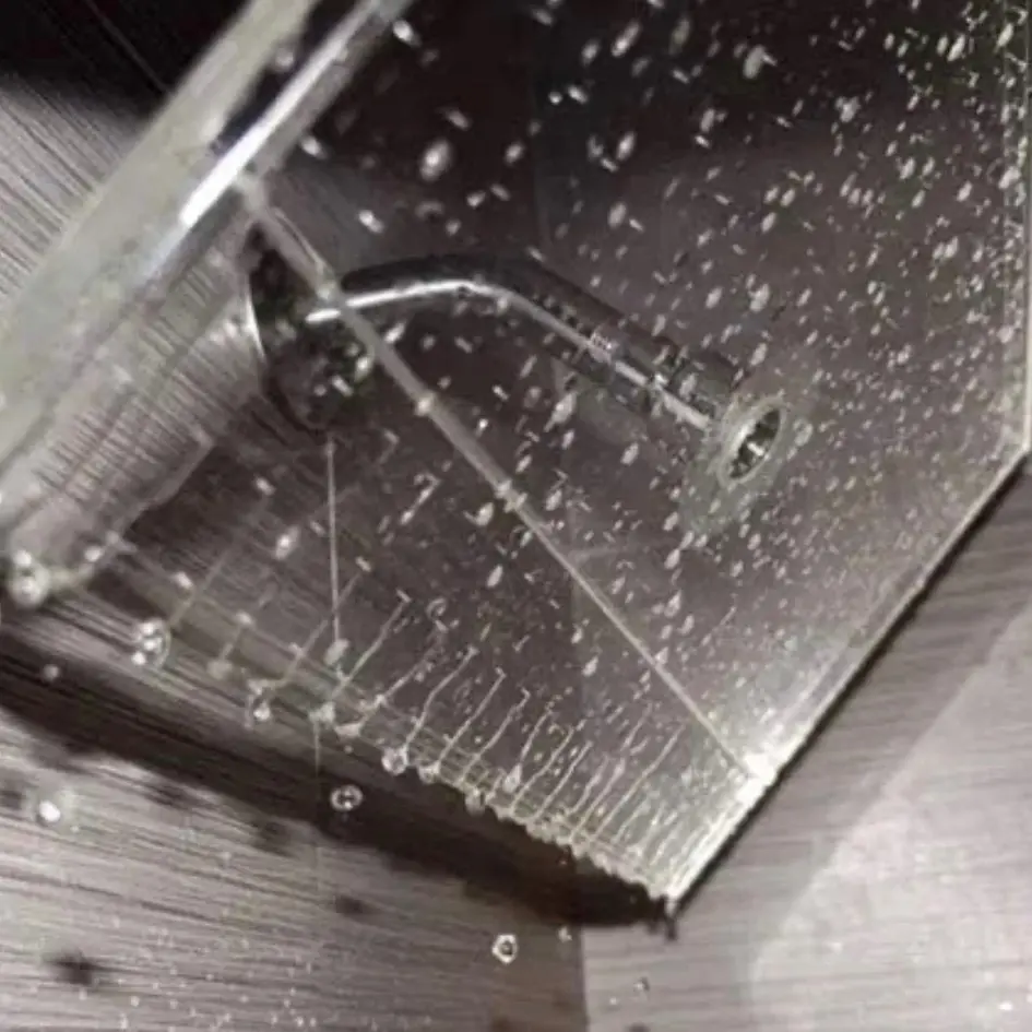 Clear Shower XL - Crystal Clear Premium Pressure Extra Large Shower Head for ALL Bathrooms