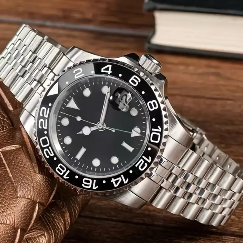 Watch men's luxury watches automatic mechanical movement wristwatches full stainless steel watch 41mm