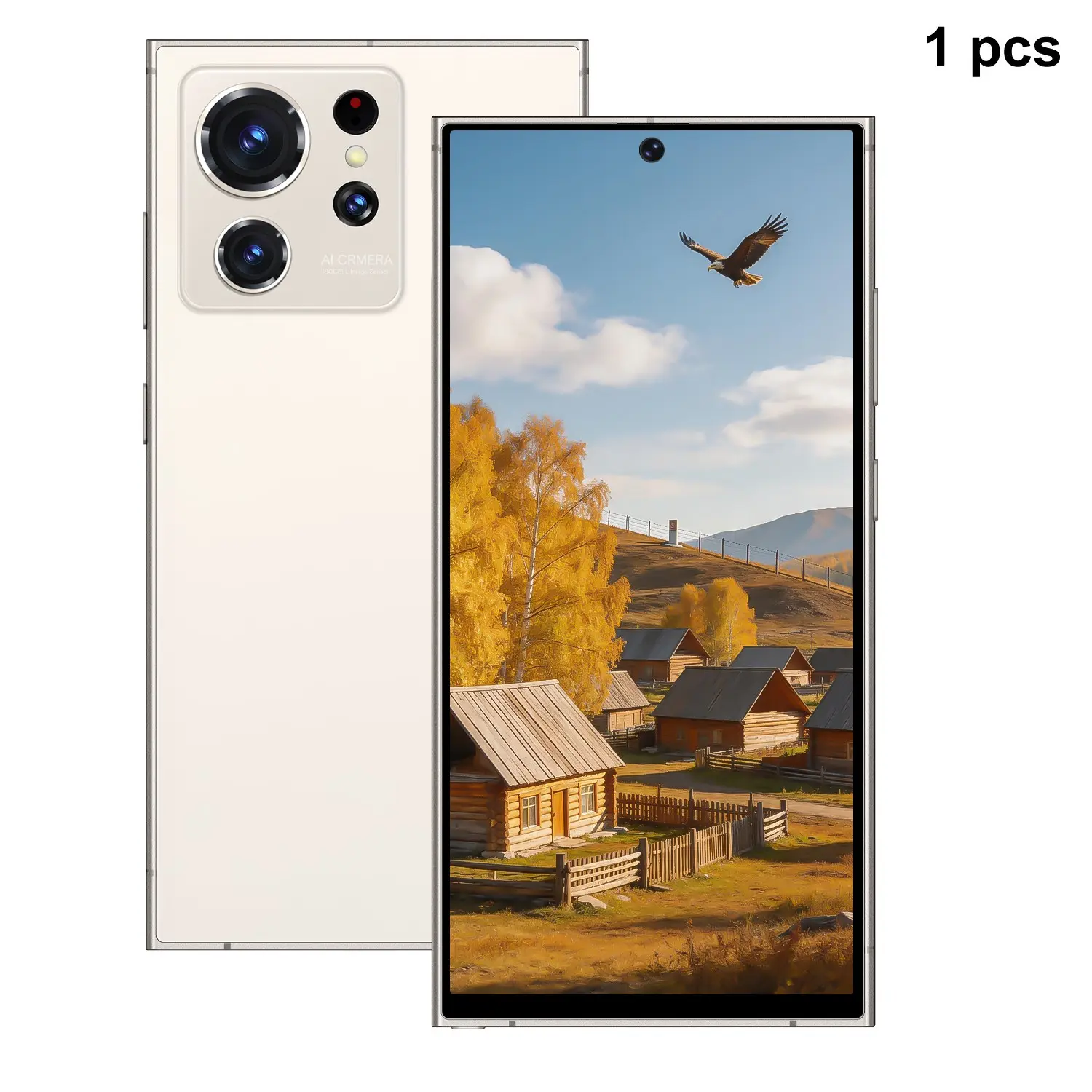 6.75-Inch HD Screen Smartphone, Cellphone, 4GB+64GB Storage, 13mp Main Camera, 500mp Selfie, 4100mah Battery, Android 10, 4g Full Network