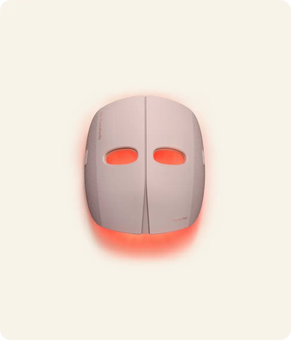 Therabody TheraFace Mask | Advanced, Clinically Proven LED Light Mask With Massage and 648 LEDs for Firmer, Smoother Skin