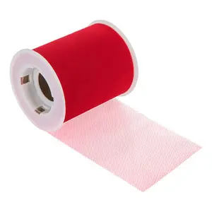 3" Wide Red Tulle Fabric - 25 Yards (01069) - Red Fabric, Christmas Tulle, Wedding Tulle