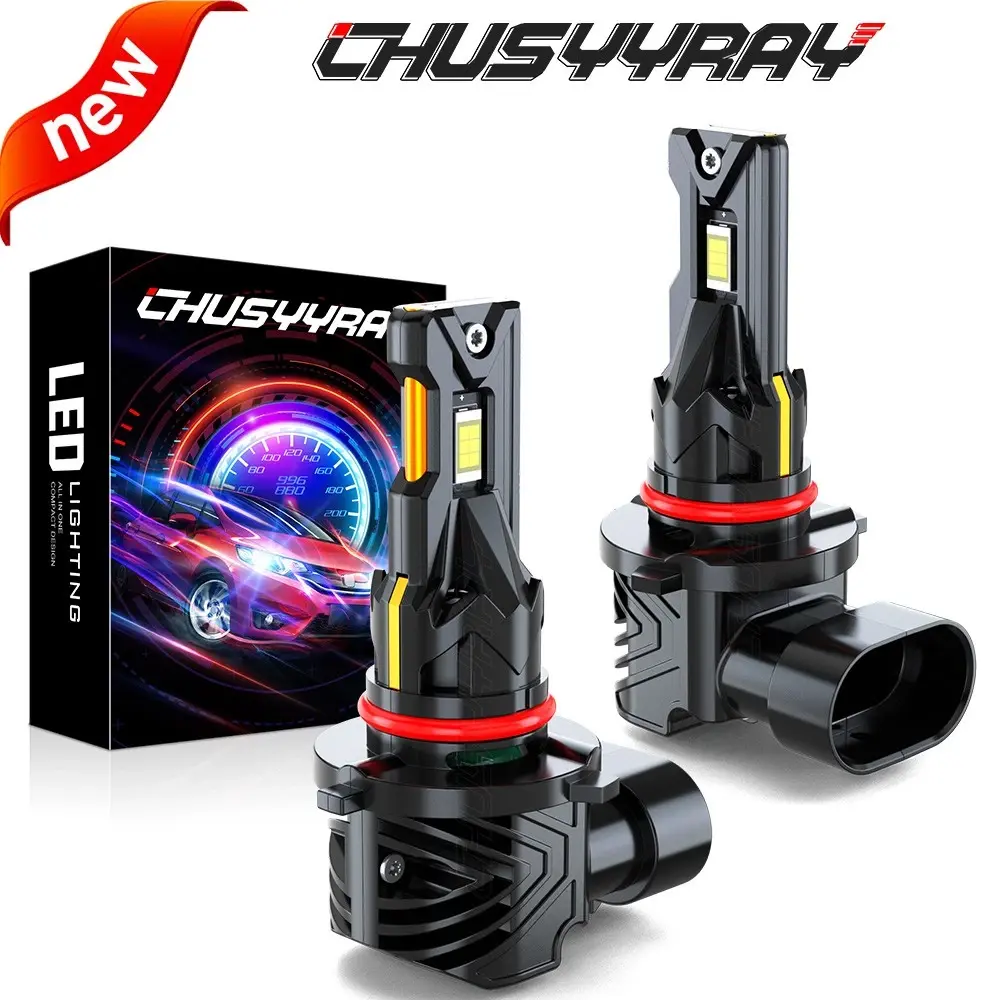 For Dodge Durango 2016-2020 30000LM CSP LED Headlight High Low Beam Bulbs Kit Automotive Vehicle Led Super Bright Led