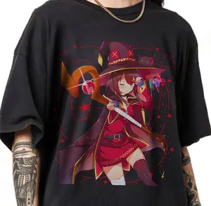 [Sale up to 30%] Megumin KonoSuba Anime Manga Lovers Shirt, Graphic Japanese Vintage Special Anime T-shirt, Fan Gifts