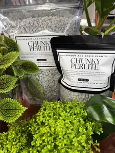 Chunky #3 Perlite Extra Coarse Perlite for Plants Lightweight Porous Volcanic Mineral for Fast Draining Airflow Root Oxygenation