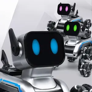 New Smart Robot Dog Remote Control Car Eight-Wheel Stunt RC Car for Kids Boys Birthday Gift Ages