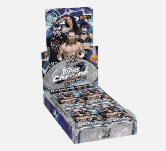 2026 Topps Cosmic Chrome WWE Wrestling Hobby Box