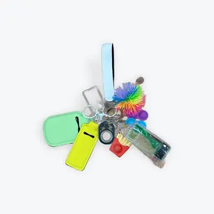 Rainbow Sensory Fidget Keychain