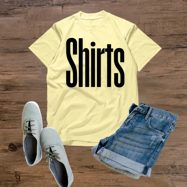 Soft Customized True to Size Beige Unisex T-Shirts Comfy