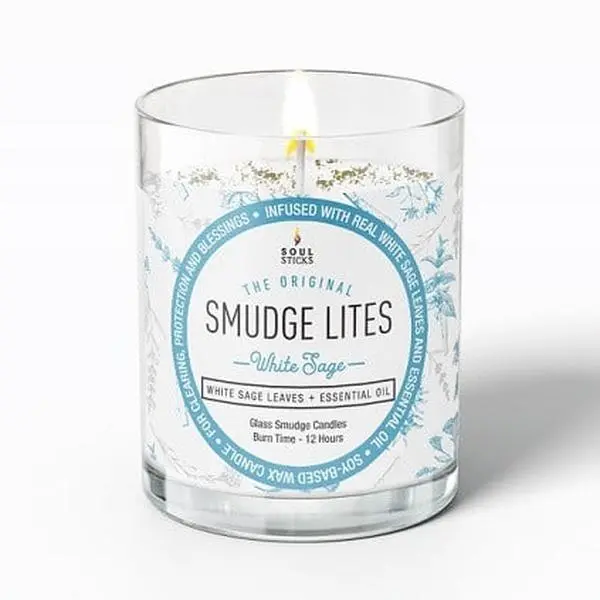 White Sage Smudge Cleansing Candle