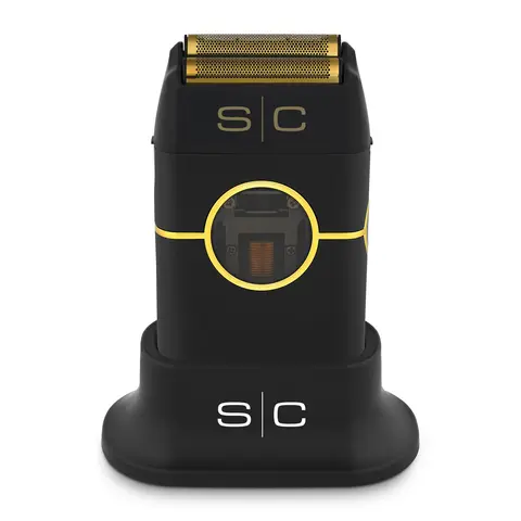 StyleCraft Instinct Metal Cordless Double Foil Shaver with IN2 Vector Motor Intuitive Torque Control, USB-C Rechargeable Titanium Comfort