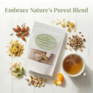 Nature Chicory And Gardenia Tea For Diabetics - Supports Digestion, Weight & sleep, Kidney and Liver Herbal ea, Natural Sugar-Free Blend, Vegan & Caffeine-Free,60gr ( 12 bag x 5gr) Mix Herbal Cooling Relief Tea